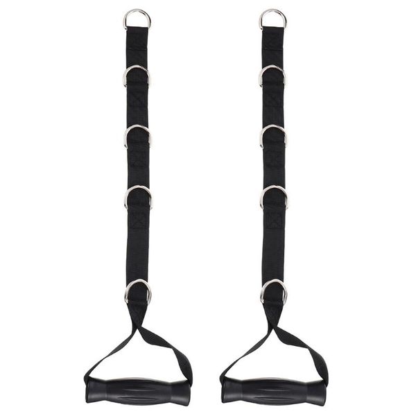

resistance bands 2pcs fitness band bicep train strap exercise tension tape black