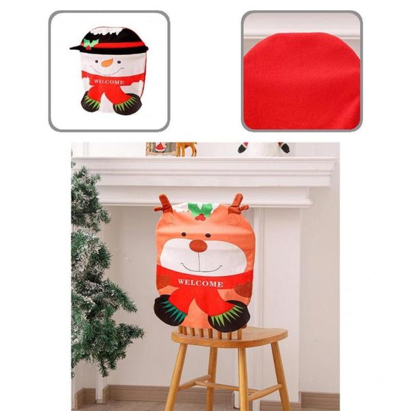 

chair covers practical wonderful santa claus snowman reindeer cover widely use protector soft touch for dorm
