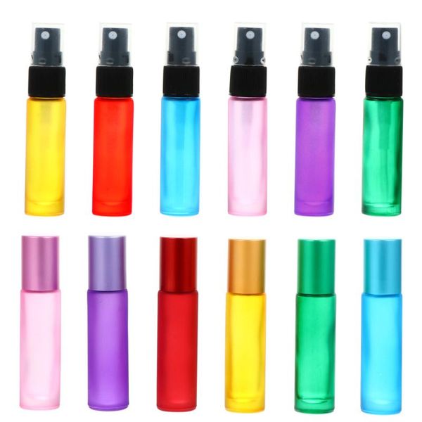 

storage bottles & jars 1 set 12pcs roll-on glass perfume (mixed style)