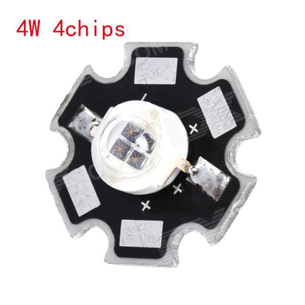 

1w 3w 5w infrared ir 850nm 940nm high power led bead emitter dc1.5-1.8v with 20mm star platine base for security modules