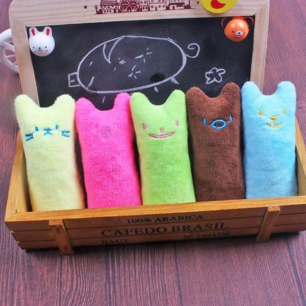 

cat toys not easy to damage catnip interactive thumb plush teeth grinding bite mint pillow supplies