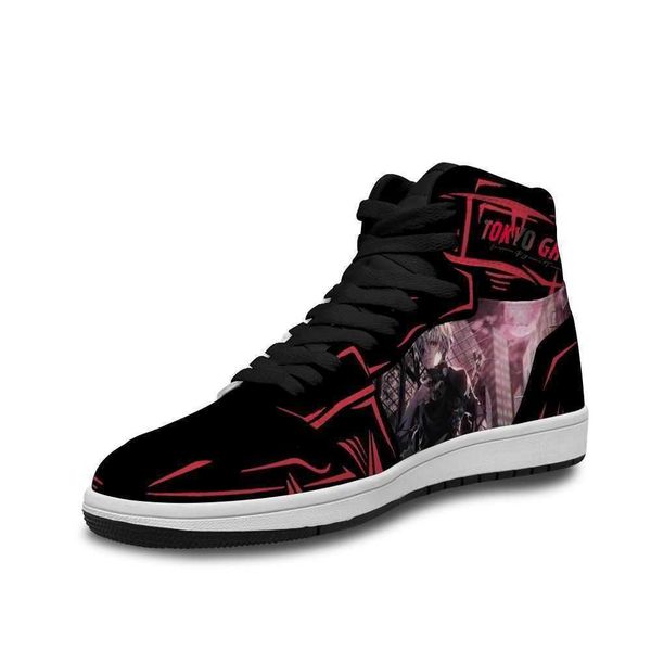 

2021 tokyo ghoul classic basketball shoes korean style for men soft running trainers sneakers