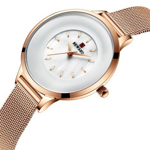 

fashion women watches thin dial mesh strap quartz japanese movement waterproof wristwatch girl clock relogio feminino wristwatches, Slivery;brown