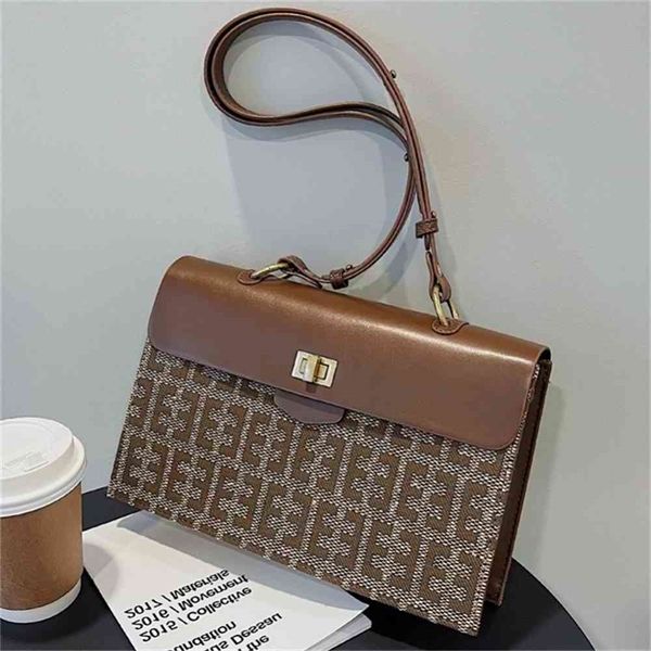 

high sense women's bag new fashion minority messenger texture single shoulder armpit purse