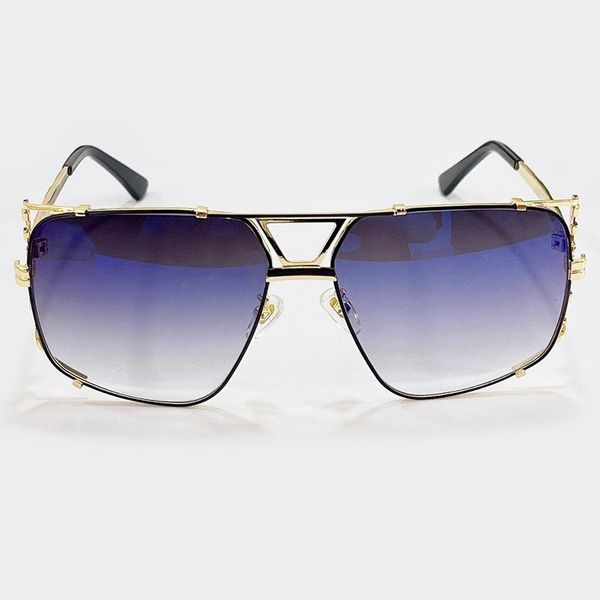 

sunglasses 2021 fashion rectangle retro metal frame brand designer for women/men outdoor driving travel sun glasses uv400, White;black