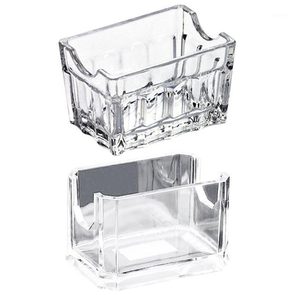 

storage bottles & jars acrylic box tea bags holder coffee sugar clear organizer transparent appearance looks high-end for home storing
