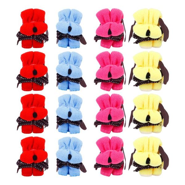 

gift wrap 50cs creative cake towel little dog small cotton (random color)