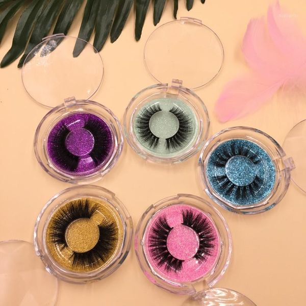 

logo stickers regular 3d mink eyelashes 50pairs/lot sale eye lashes1