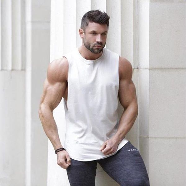 

fashion tank vest tshirts new t shirts sport man cotton camisa t shirt shirts tees streetwear youth mens shirts t shirt, White;black