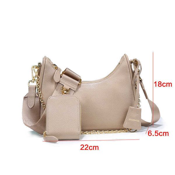 

franch 2021 new fashion multifunctional female travel bag straddle shoulder women leather