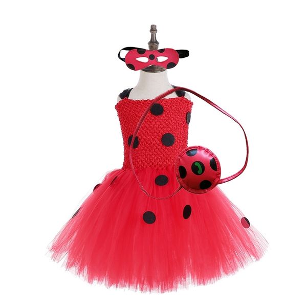 

new ladybug girl rabbit skirt, White