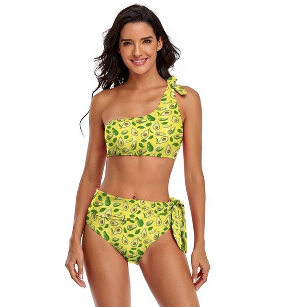

avocado bikini swimsuit colaless youth swimwear fashion surf two piece bathing suit two-piece suits