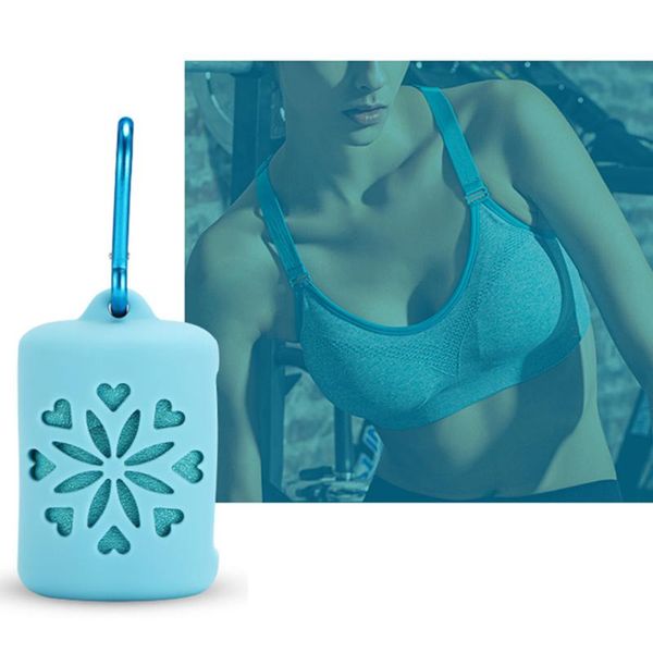 

pool & accessories soft microfiber quick dry towel 40 x 40cm beach cooling drying sweat travel sports swim shower bath gym