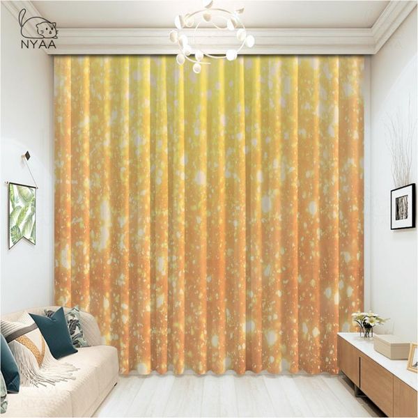 

luxury fashion glittery gold background texture curtain kids bedroom shiny curtains decor teen room garden micro shading & drapes
