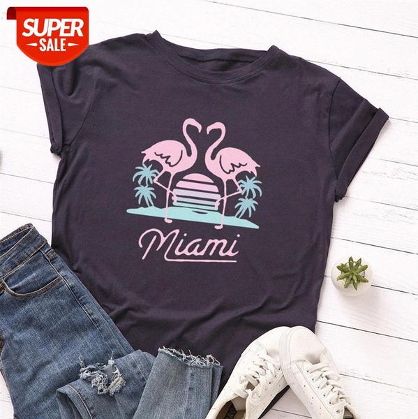 

women's loose round neck short-sleeved cotton t-shirt blouse t241 #oc6e, White
