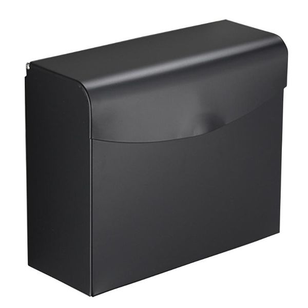 

tissue boxes & napkins wall mounted bathroom dispenser modern kitchen box home holder accessories space aluminum paper storage el towel