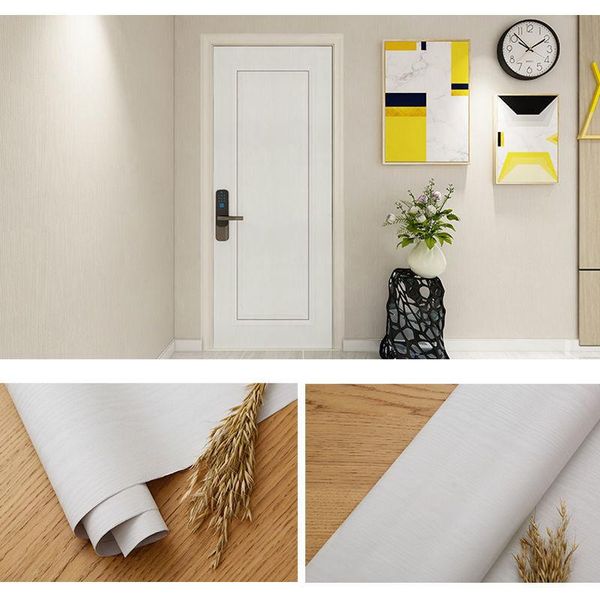 

wallpapers white wood stripe diy decorable films pvc self-adhesive home furniture renovative wall stickers peel and stick