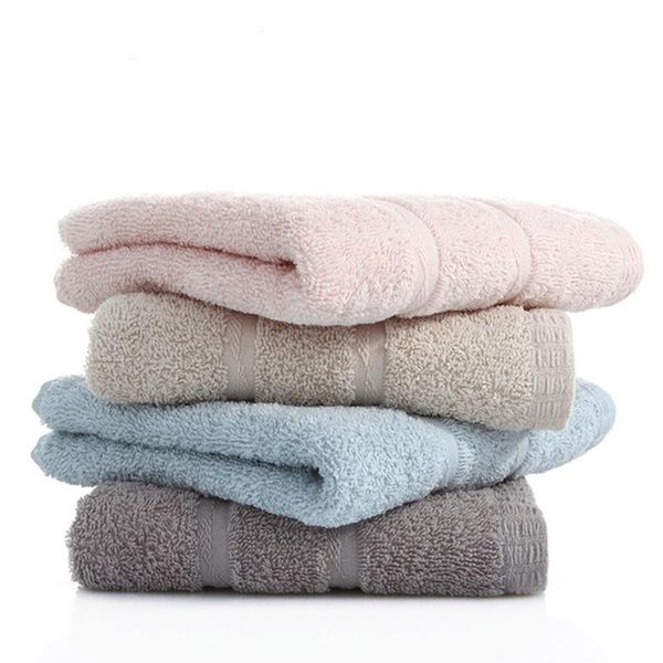 

towel [2pcs] face wash men and women diary soft solid color stretch absorbent cotton honeycomb satin high-end fabric wedding