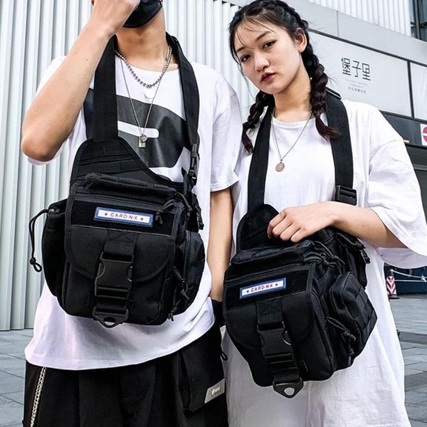 

waist bags tactical chest bag functional shoulder crossbody fashion hip hop vest streetwear pack women rig