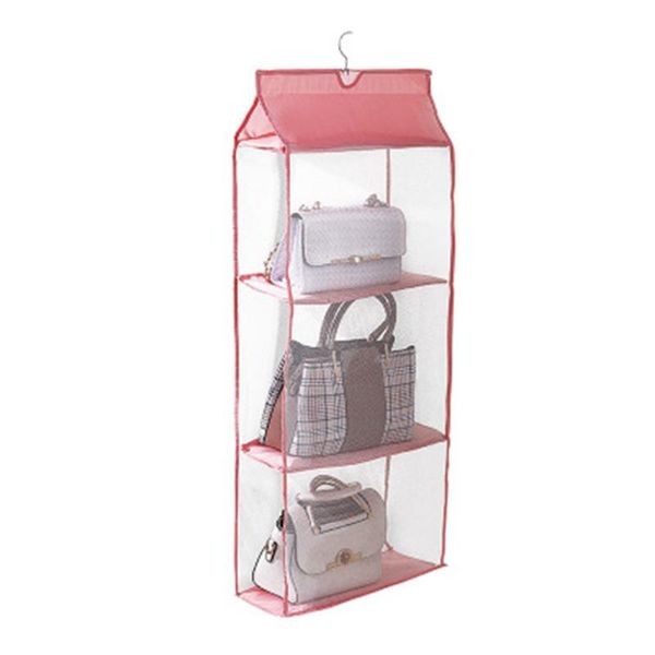 

hanging storage bag multilayer organizer for handbag shoulder boxes & bins