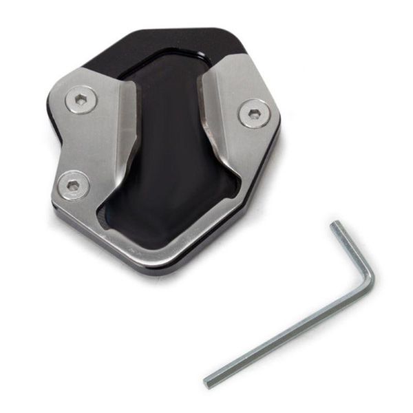 

motorcycle kickstand side stand enlarger extension pate pad for tiger 800xr pedals