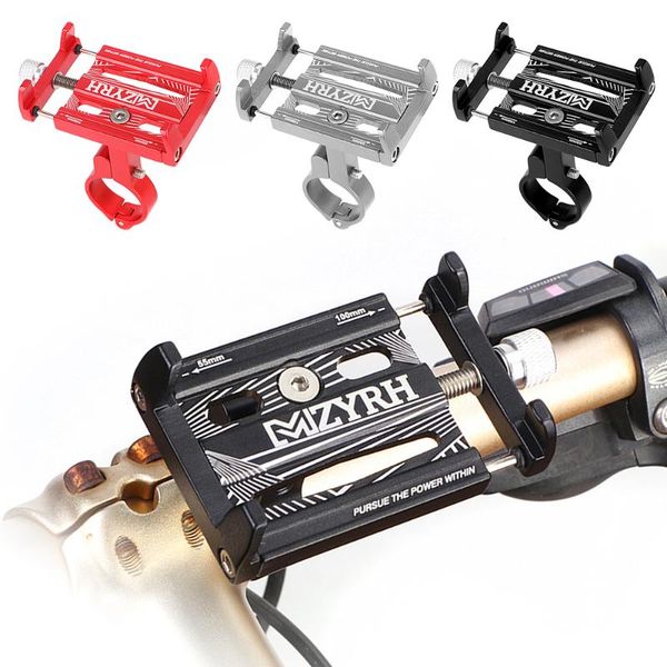 

car & truck racks lixada adjustable bike mobile phone gps mount holder bracket aluminum alloy bicycle 55 - 100mm