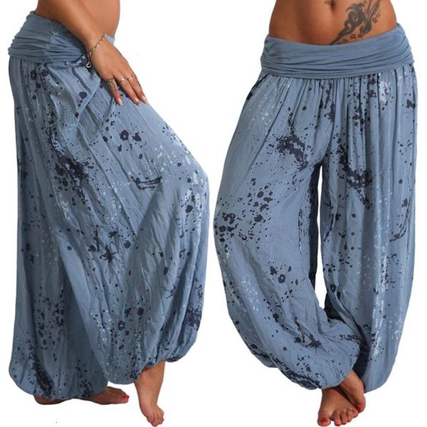 

maternity bottoms vintage casual pregnancy trousers women wide leg pants autumn high waist harem, White