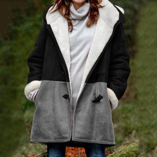

women's jackets women hoodies harajuku hoodie solid streetwear jacket oversized zip down hooded coat sweatshirts female outwear with p, Black;brown