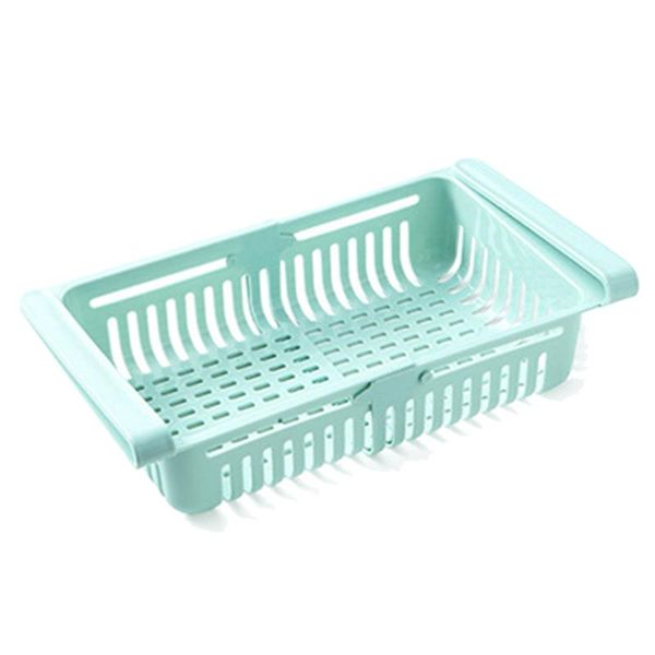 

storage bottles & jars retractable drawer type refrigerator container box food fruit organizer basket fridge bins c66