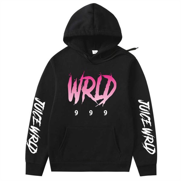 Juice Wrld Hoodies Männer Sweatshirts Fleece Mit Kapuze Harajuku Hip Hop Casual Männer Frauen Hoodie Hochwertige Pullover Hoody Kleidung H0910