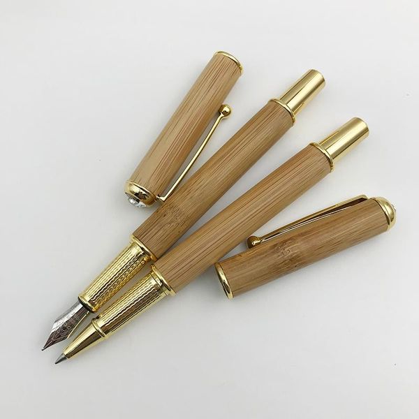 

fountain pens 1pcs metal wooden pen f nib 0.5mm retro writing luxury gift for men business office supplies stationery