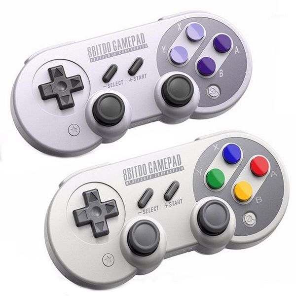 

game controllers & joysticks eastvita 8bitdo sf30pro/sn30 pro 2.4g usb wireless bluetooth gamepad for n es switch/windows/macos/android rumb