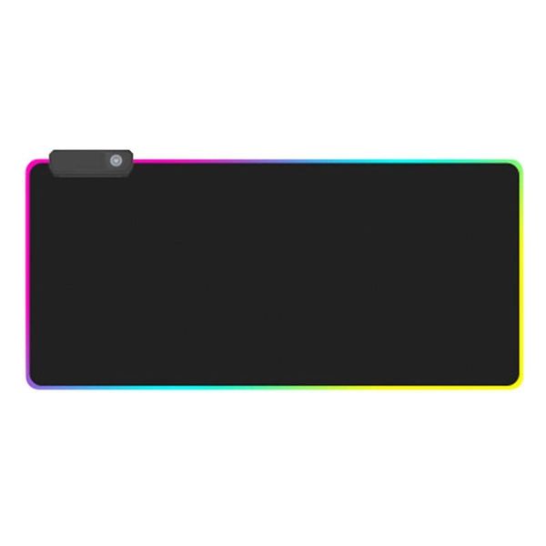 

mouse pads & wrist rests gaming pad rgb oversized glowing led extended illuminated keyboard thicken colorful for pc computer lapl)