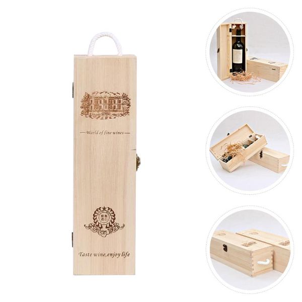 

gift wrap 1pc wooden box decorative storage case packing