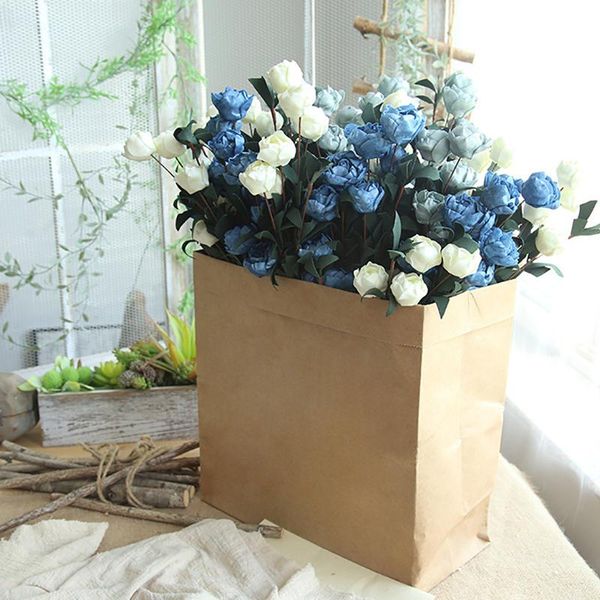 

simulation rose for wedding party home festival holding flower decoration fake artificial decor decorative flowers & wreaths