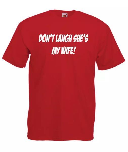 

shes my wife xmas gift idea mens women t shirts multi-color size s-2xl, White;black