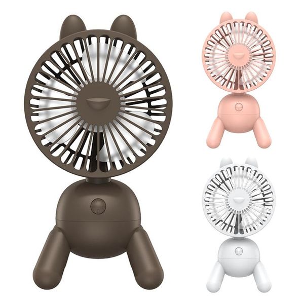 

electric fans mini tablefan wide angle wind mute battery operated personal portable desk air circulator rotatable