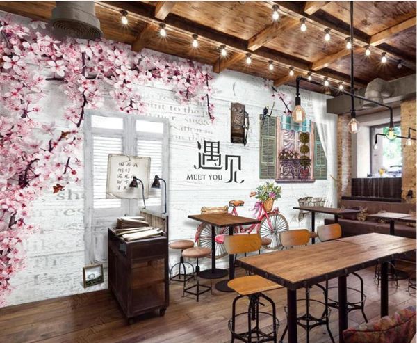 

3d wallpaper custom po mural romantic style theme restaurant home decor wall murals in the living room wallpapers