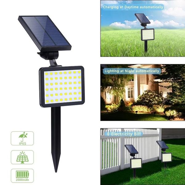 

solar lamps 16 led light outdoors in lamp for garden waterproof ip65 wall bright adjustable dual use panel