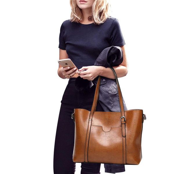 

evening bags women solid color leather handbag lightweight large capacity totes satchel shoulder for travel work dating shopping