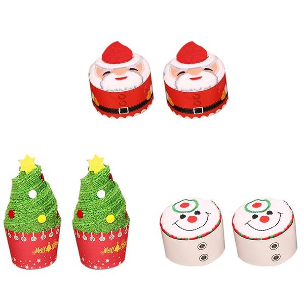 

towel af88 -christmas children's cake christmas home decoration soft party gift