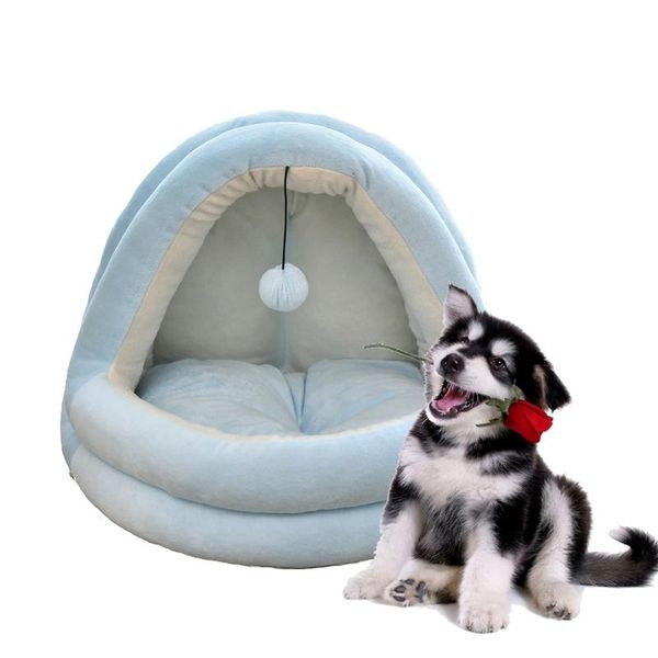 

dog houses & kennels accessories kennel comfort house warm pet cage lovely puppy supplies skin-friendly for cat durable