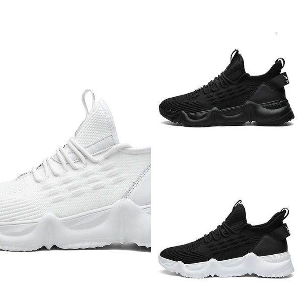 

casual shoes 2021 summer new large size men's shoes flying weave low sports casual trend korean fashion casual 0l5n d1iq au4p, Black