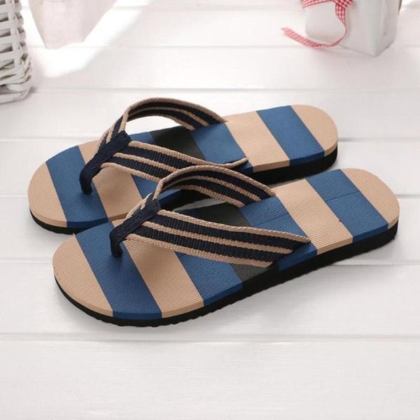 

slippers indoor breathable men summer outdoor beach shoes male flip flops flat heels mens slides luxury plus size 40-44, Black