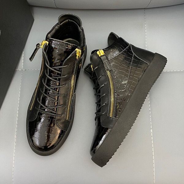 

boots 2021 new fall line calfskin embossed abrasion resistant european and american fashions flat soles comfortable high to, Black