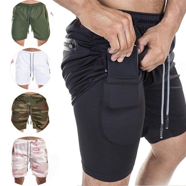 

train-lite liner 7" conditioning short double layer shorts men's, White;black