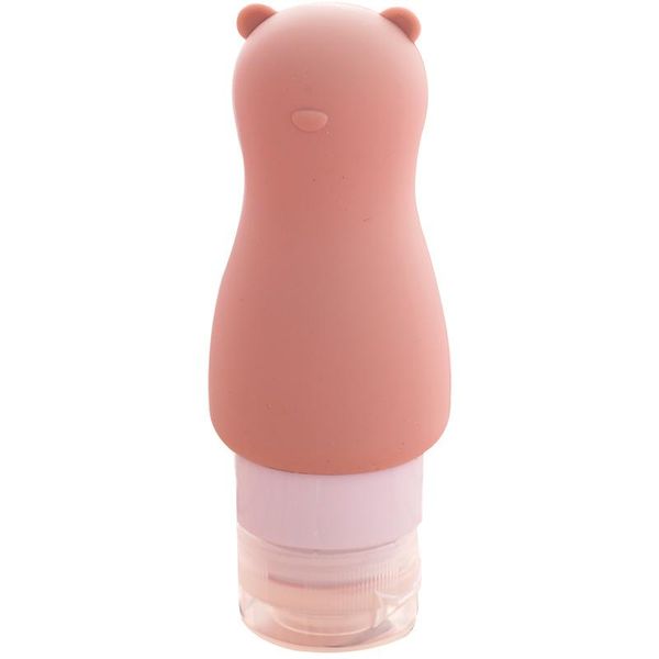 

storage bottles & jars 1pc 90ml silicone travel bottle lotion refillable portable small sample empty