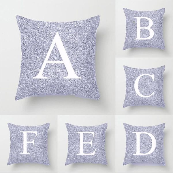 

42*42cm kids room decoration letter pillow english alphabet cushion cover for sofa home flower pillowcase cushion/decorative