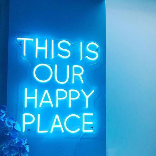 

chill custom neon sign, hands light led sign for wall, wall decor, lamp