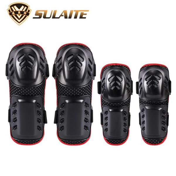 

motorcycle armor motocross protection motorbike knee & elbows pads protector guards moto skiing skating protective gear kneepas